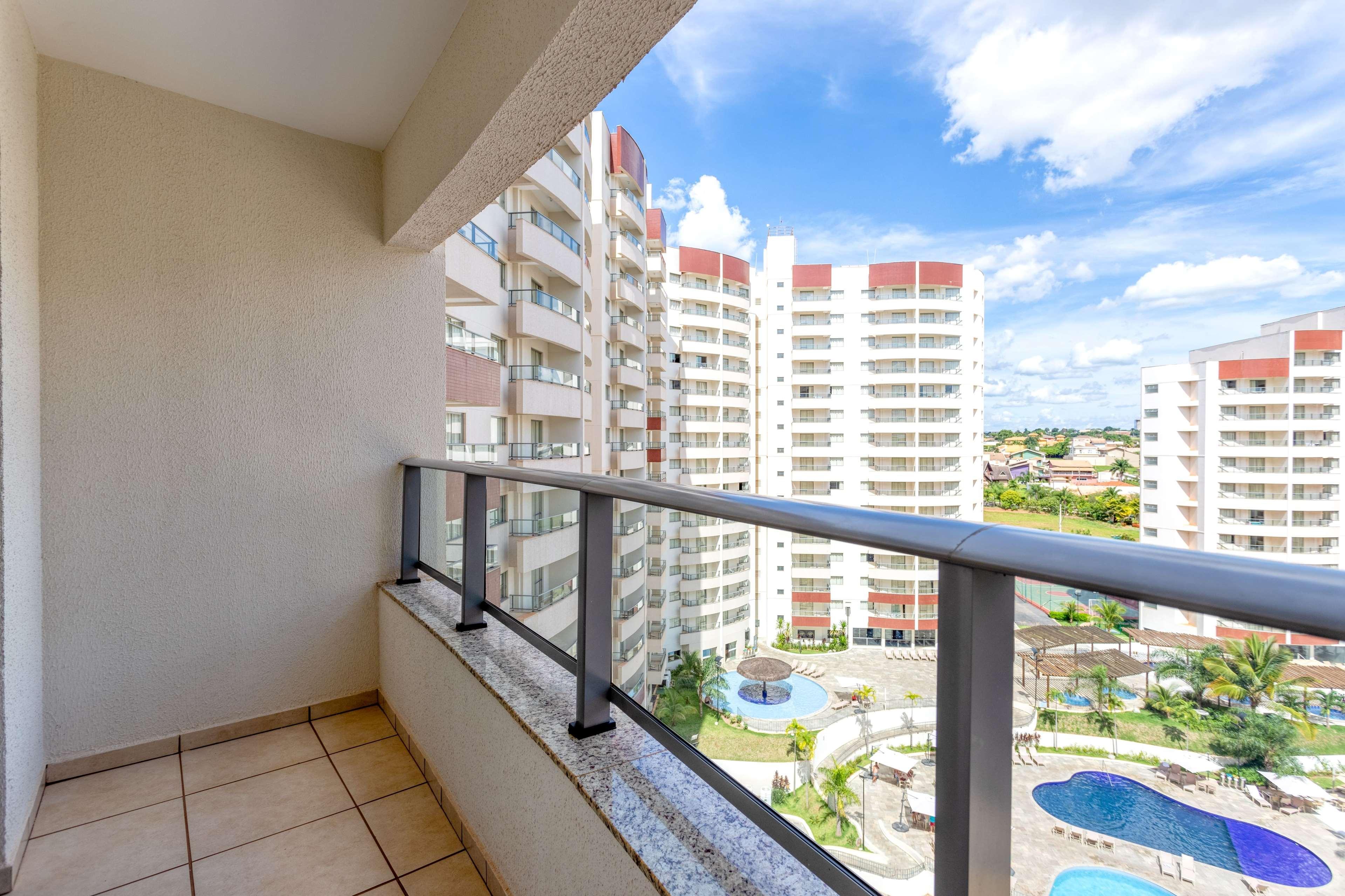 Wyndham Olimpia Royal Hotels Exterior photo A balcony in a condominium in Brazil